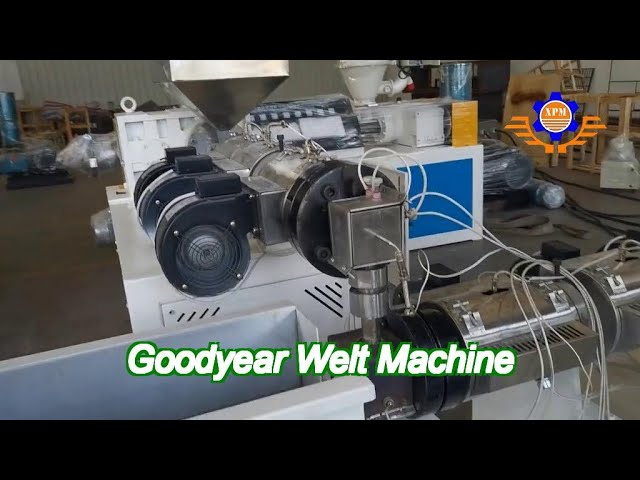 Tpr Shoe Welt Production Line Goodyear Sewing Machine Plastic Extrusion Equipment