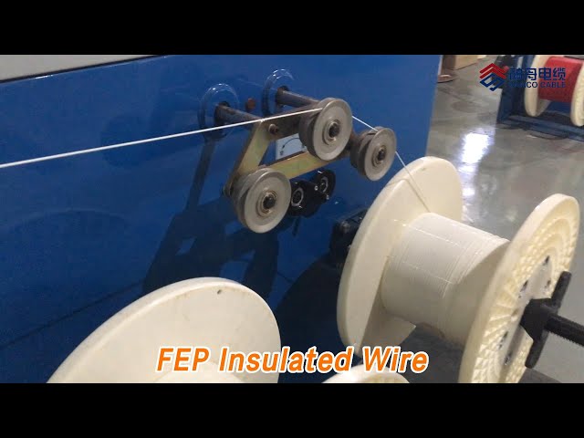 High Temp FEP Insulated Wire Tinned Coated Fluoroplastic For Electronic