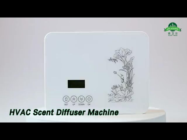 Fragrance Oil HVAC Scent Diffuser Machine DC12V 5W Two Fluid Atomization