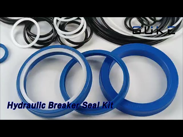 Ring Hydraulic Breaker Seal Kit PU PTFE NBR Standard Size Pressure Resistant