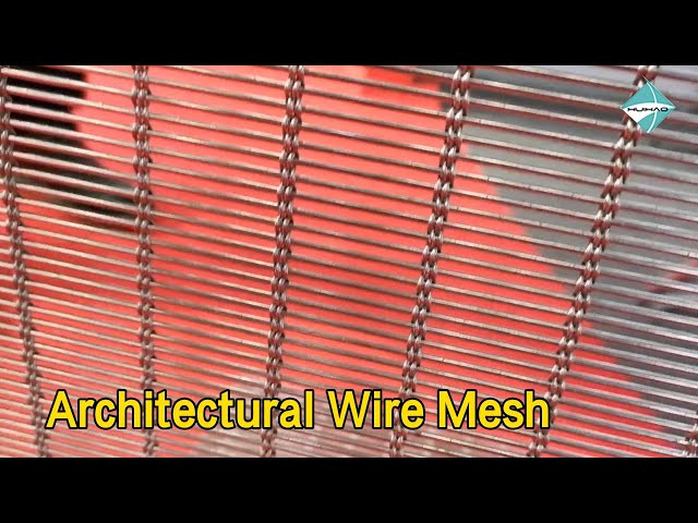 Decorate Architectural Wire Mesh Stainless Steel For Handrail Balustrade