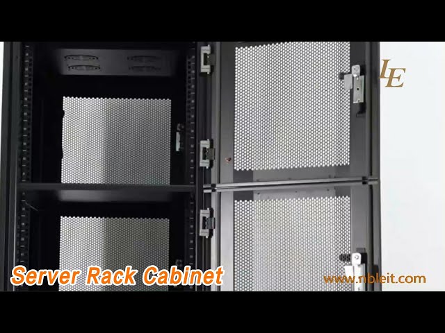 Network Server Rack Cabinet Cold Rolled Steel IP20 Floor Standing