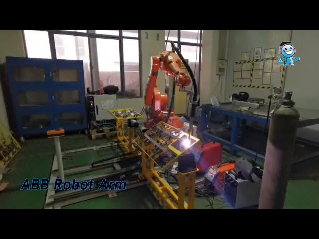 Industrial ABB Robot Arm 6 Axis 1.65m IP67 For MIG / TIG Welding