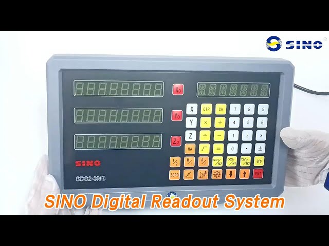 Multilingual TFT SINO Digital Readout System 2 / 3 Axis 16 Bits SCM 5MHz