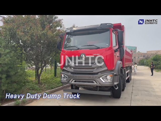 Tipper Heavy Duty Dump Truck 8 x 4 9.3m 12 Wheels Euro2 380hp Strong Body
