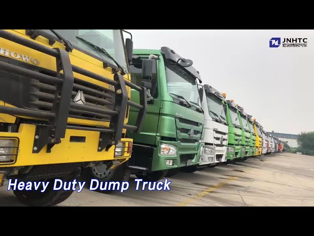 Front Lift Heavy Duty Dump Truck High Rigidity For Engineering Construction
