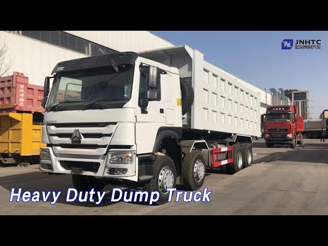 Tipper Heavy Duty Dump Truck 8 x 4 Euro2 371hp With 7.2m Body