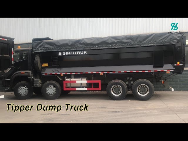 12 Wheels Tipper Dump Truck 371HP 31 Tons 30CBM ZZ3317N3867W Heavy Duty
