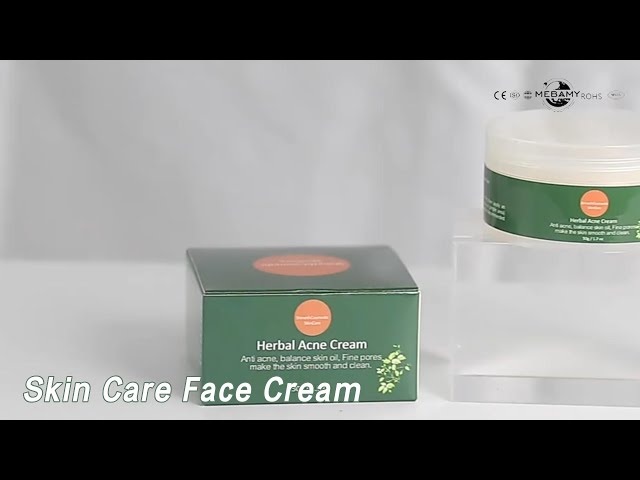 Pimple Skin Care Face Cream Natural Ingredients For Scar Removal