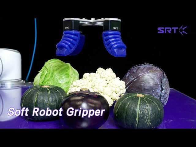Food Soft Robot Gripper 250g Load FDA For Production Packaging