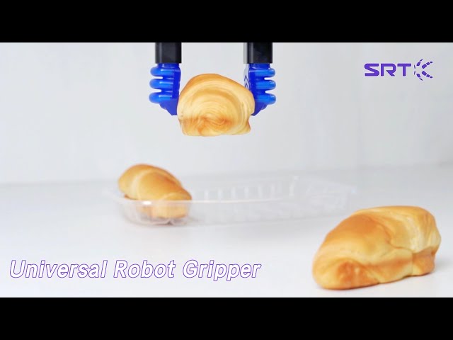 Pneumatic Universal Robot Gripper 1600g Load Food Safety Soft
