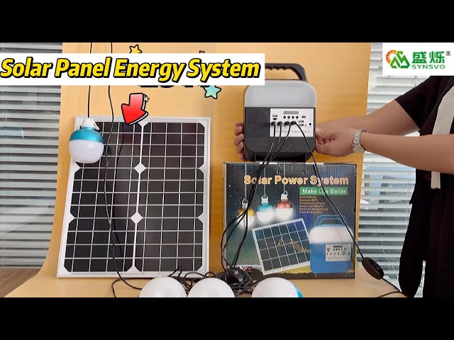 Multifunction Solar Panel Energy System LED Lamp Mobile Charging