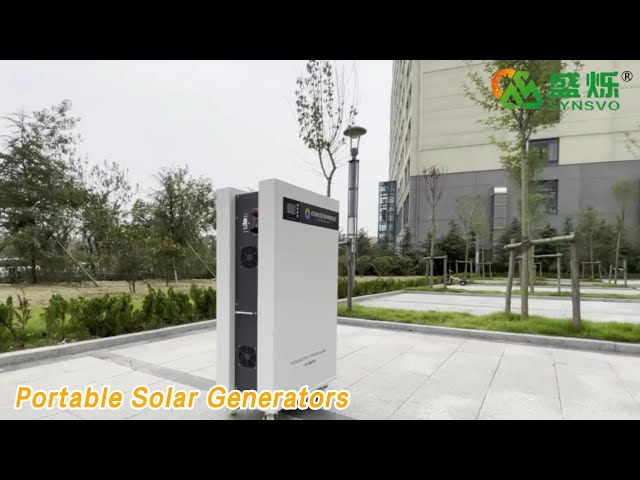 Household Portable Solar Generators Photovoltaic Rechargeable High Efficency