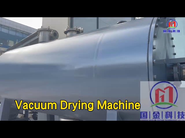 3000L Vacuum Drying Machine Harrow Paddle Rotary Continous Stirring For Sludge