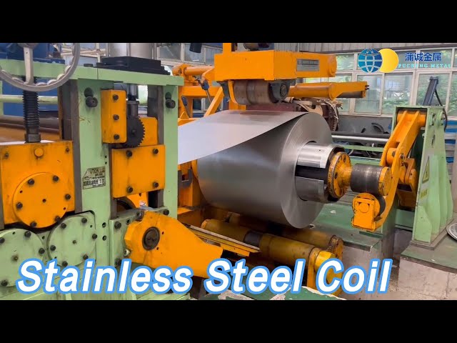 Cold / Hot Rolled Stainless Steel Coil Sheet 410 430 201 304
