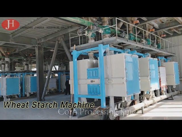 Multifunction Wheat Starch Machine Fiber Sieve Super Fine Easy Operation