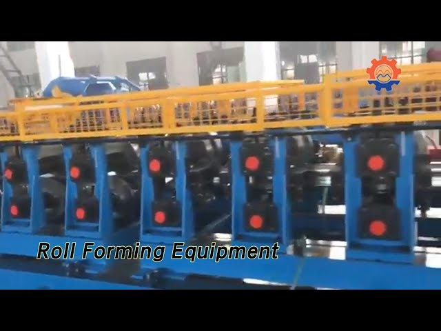 Galvanized Steel Roll Forming Equipment 1.2mm Fence Post High Speed