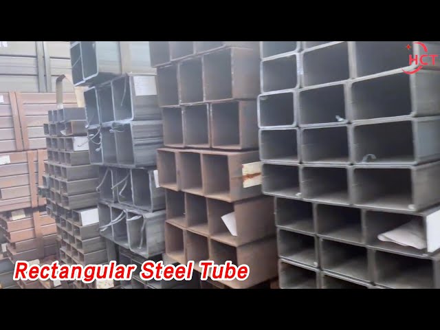 Carbon Rectangular Steel Tube Welded Hot / Cold Rolled ASTM A500 A36