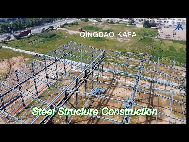Prefabricated Steel Structure Building Supply Solution For Industry