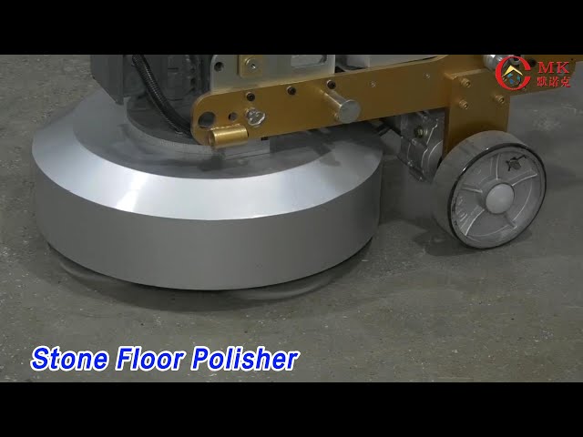Auto Walk Stone Floor Polisher 12 heads High Efficiency Planetary System