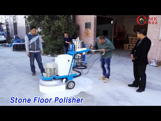 Planetary Stone Floor Polisher 7.5KW 10HP 650mm Width Lightweight