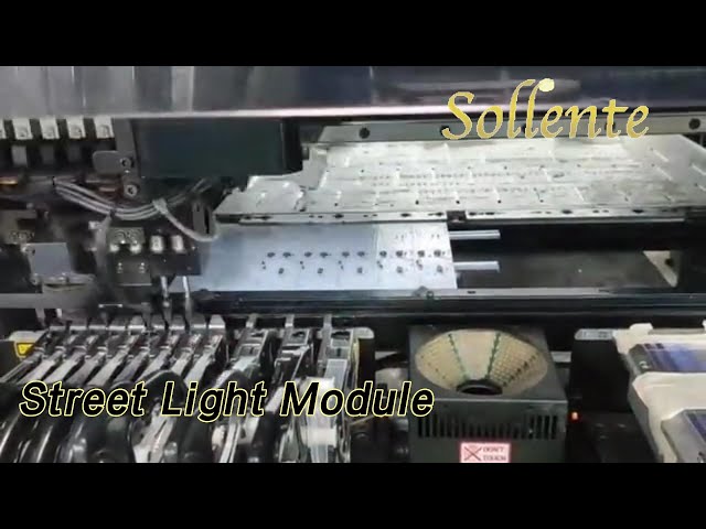 LED Street Light Module SMD 3030 PCB Soldering With 90 Degree Lens