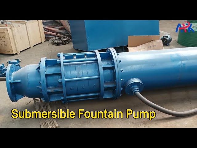 Rewinding Slurry Submersible Pump 50Hz Cast Iron For Fountain