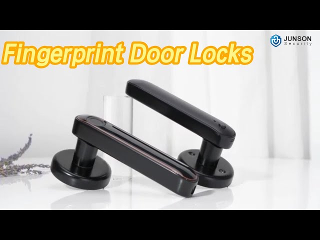 Indoor Password Fingerprint Door Locks FPC Zinc Alloy With Bluetooth