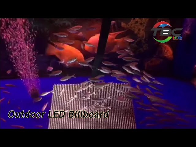 Waterproof Outdoor LED Billboard SMD 6000nits P10mm IP68 High Brightness