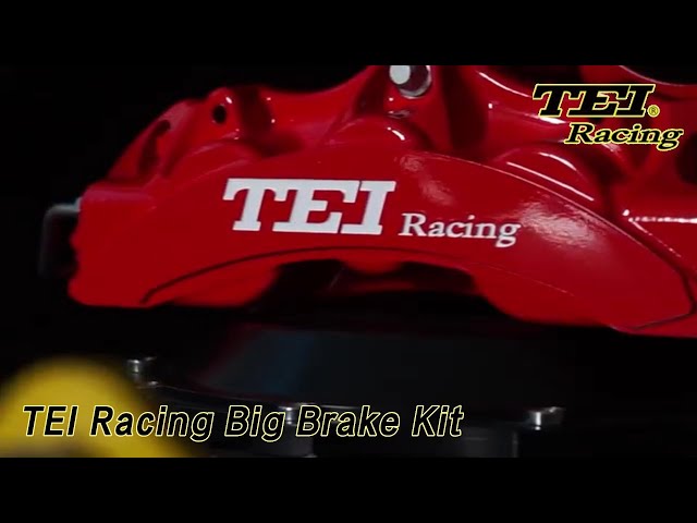 Front TEI Racing Big Brake Kit 6 Piston 6082 Aluminum Alloy CNC