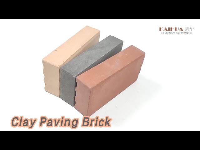 Staining Clay Paving Brick High Strength Customized For Outdoor
