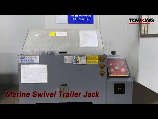 Tongue Marine Swivel Trailer Jack Zinc Plated Testing / Packaging
