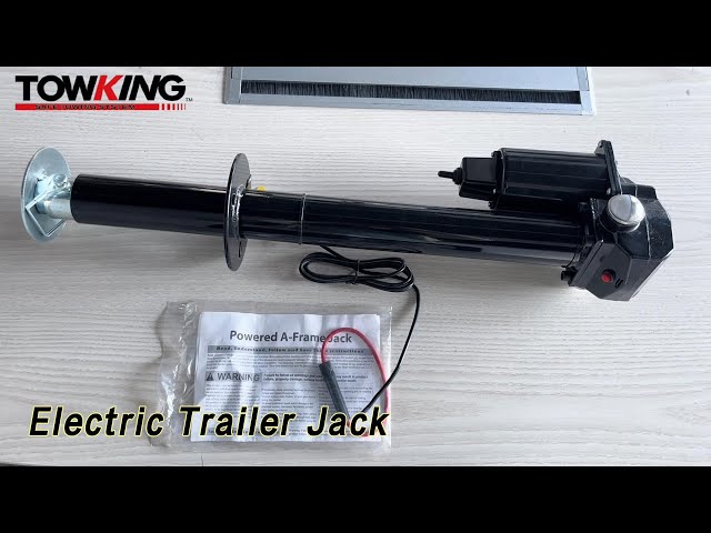 RV Type Electric Trailer Jack Stabilizer 3.5k 12V 3500Lbs A Frame