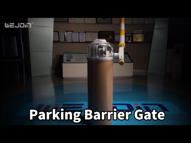 Circular Hollow 3D Parking Barrier Gate 0.3S DC Variable Frequency