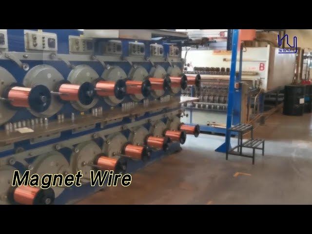 Round Copper Magnet Wire Winding Enamelled With Solid Conductor