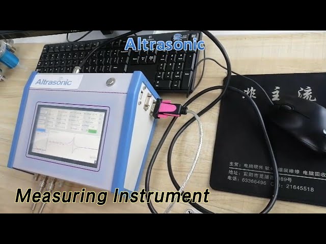 Ultrasonic Measuring Instrument Impedance Analyzer For Ceramic Material