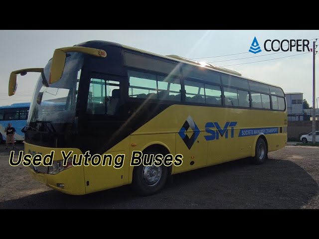 Passenger Used Yutong Buses 60 Seats 100km/h 4 Tire Diesel Oil