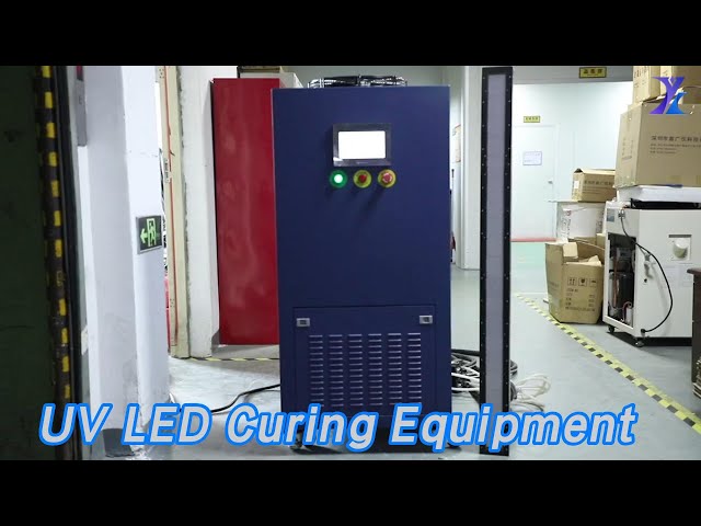 Purple UV LED Curing Equipment 385nm 1500W 20000H Water Cooling