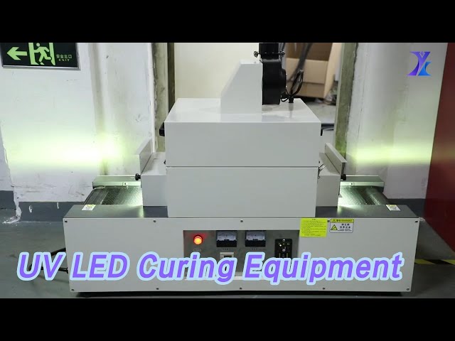 Conveyor UV LED Curing Equipment 365NM Drying High Power Semi Automatic
