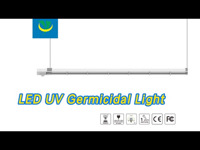 Germicidal LED UV Germicidal Light 40W 254nm Quartz Tube Remote Control Safe