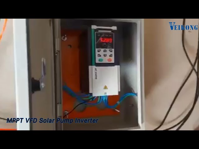 GPRS MPPT VFD Solar Pump Inverter High Efficiency Sustainability