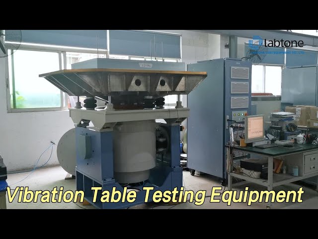 Shock / Vibration Table Testing Equipment Air Cooling 5000kg.f Force For Package
