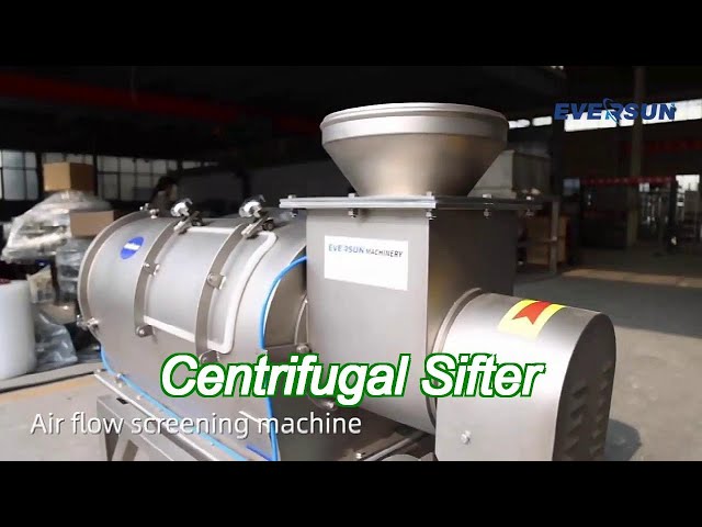 Vibration - Free Carbon Steel / Stainless Steel Centrifugal Sifter