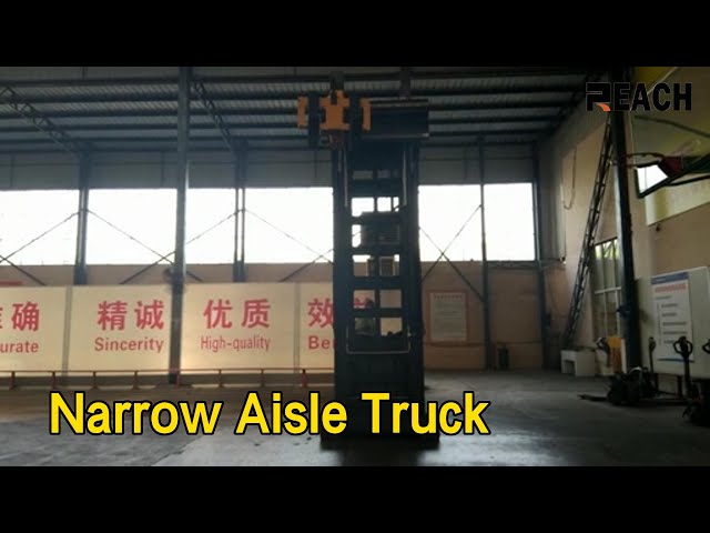 AC Control Narrow Aisle Truck 1.5 Ton Capacity Lateral Reach Flexible