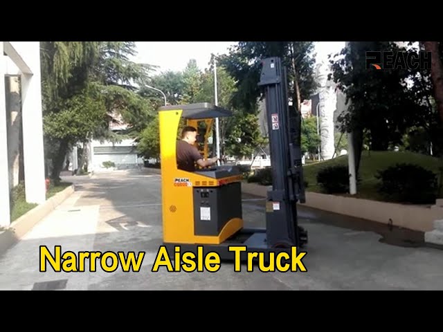 Electric Narrow Aisle Truck 12m Height ​​​Precise AC Control Reach Type