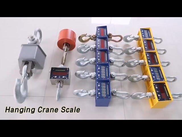 Industrial Lifting Hanging Crane Scale Digital Wireless Heavy Duty