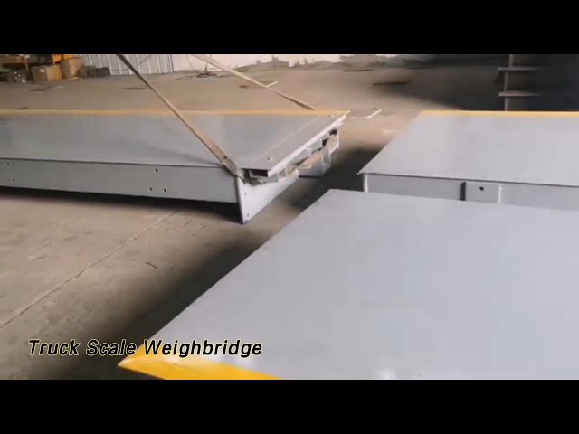Carbon Steel Truck Scale Weighbridge 100 Ton Electronic Load Cell