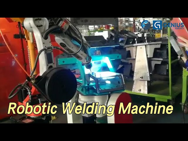 Car Frame Robotic Welding Machine Automation Arc Welding Industrial