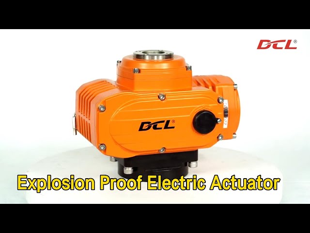 EMC Explosion Proof Electric Actuator 90 Degree Turn IP68 For Chemical Industry