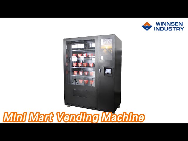 Mystery Box Mini Mart Vending Machine Touch Screen For Shopping Mall